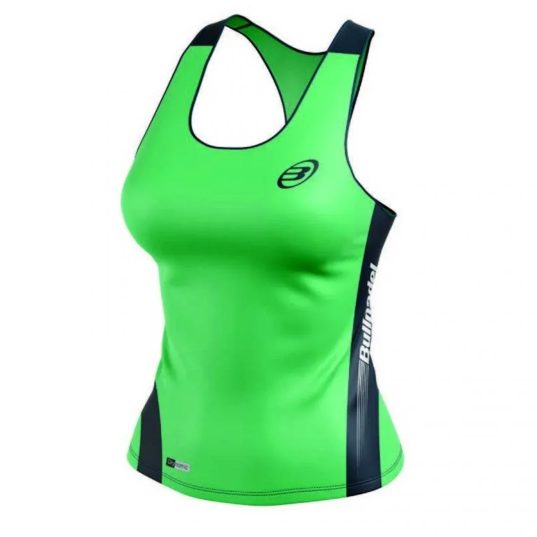 Musculosa Bullpadel Binas Verde Fluor