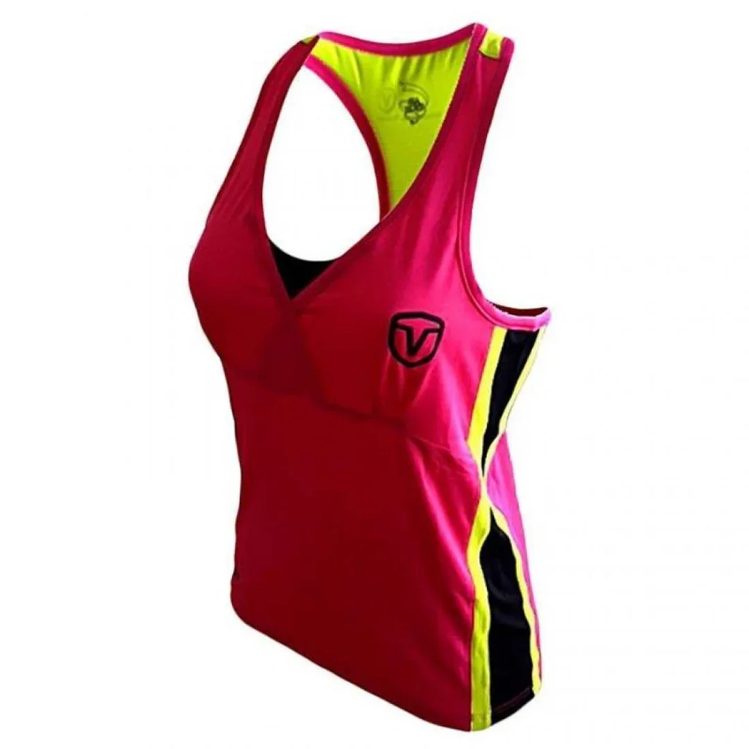 Musculosa Vairo Columns Rosa Mujer