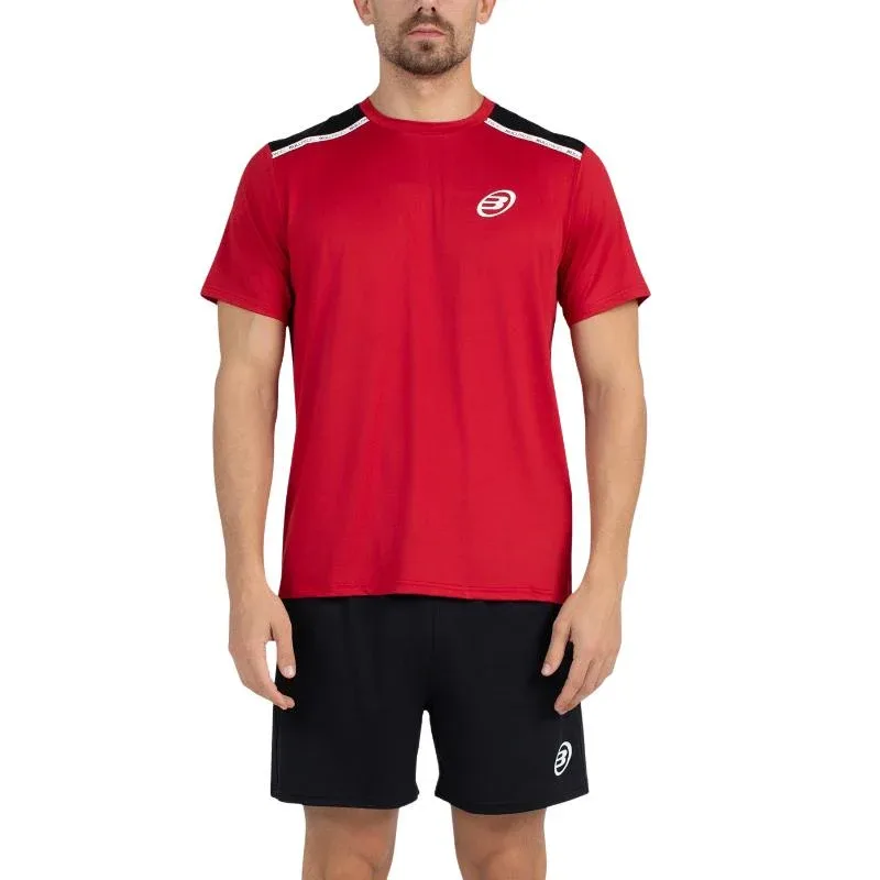 Remera Bullpadel Adventure Cereza