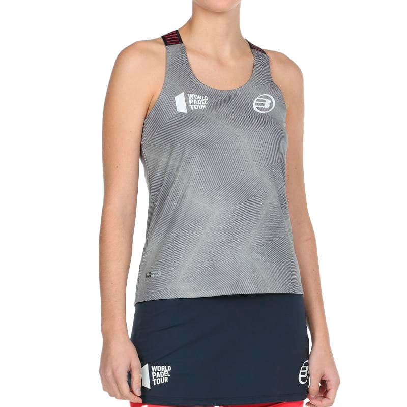 Musculosa Bullpadel WPT Revenga Gris Medio Vigore